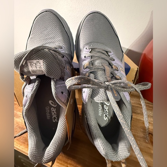 **NEW** ASICS NIB Women's Gel Venture - Gray and Purple Trail Running Shoes Sz 7 - Picture 5 of 8